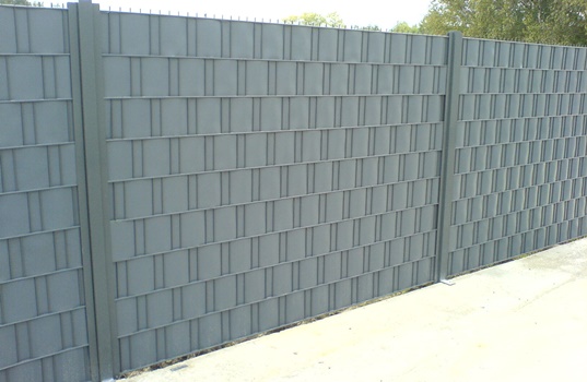 chain link fence slats